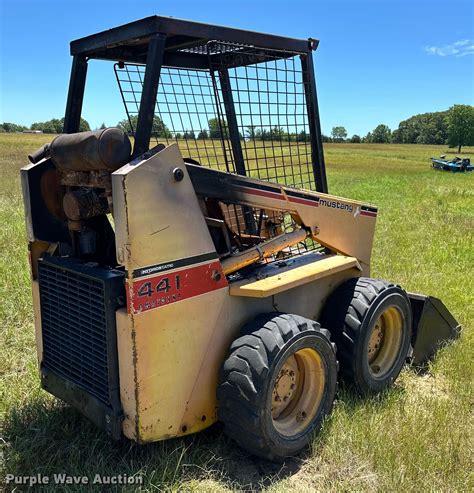 mustang skid steer gas engine|mustang 441 skid loader review.